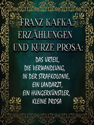 cover image of Erzählungen und kurze Prosa